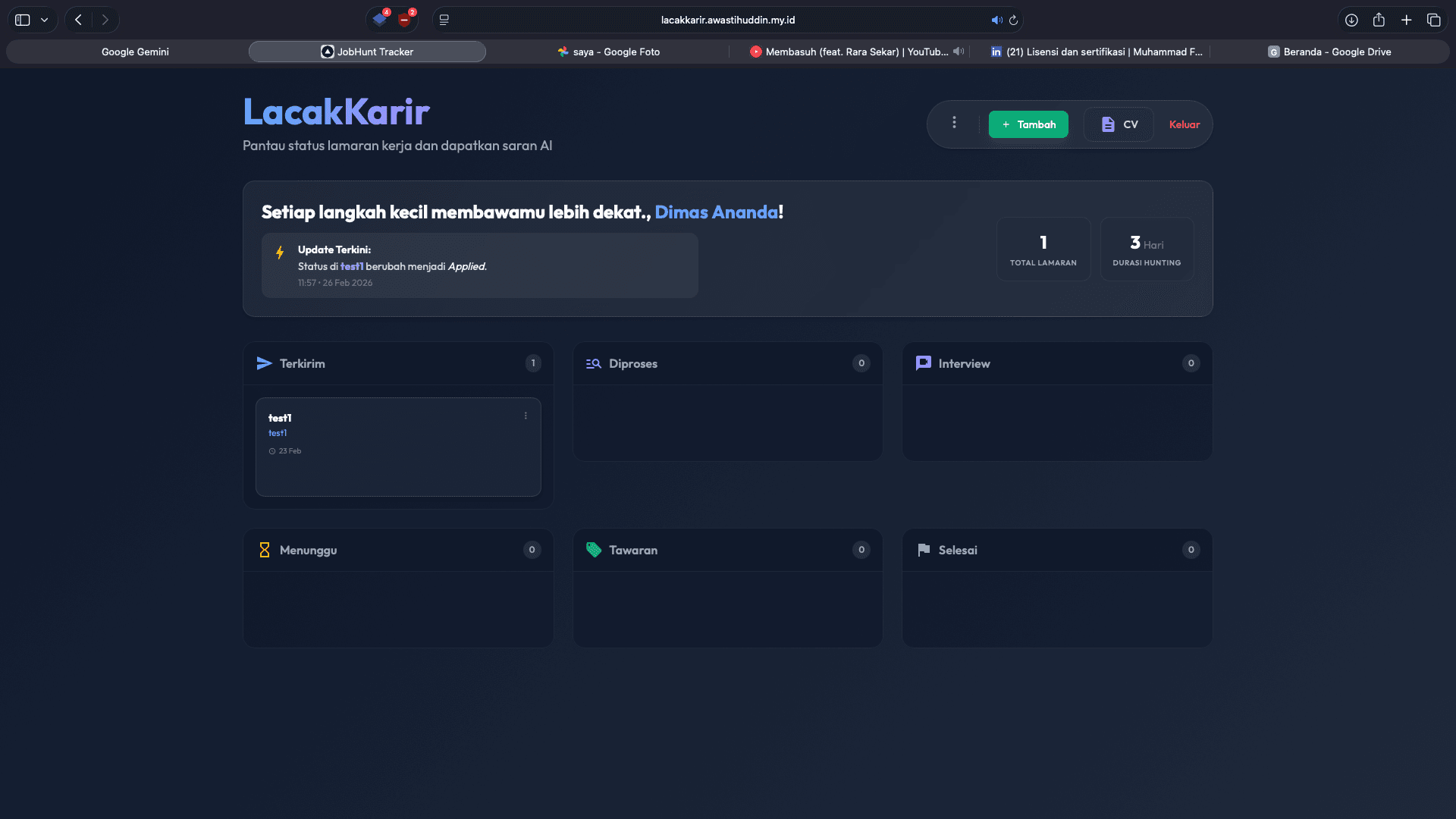 LacakKarir